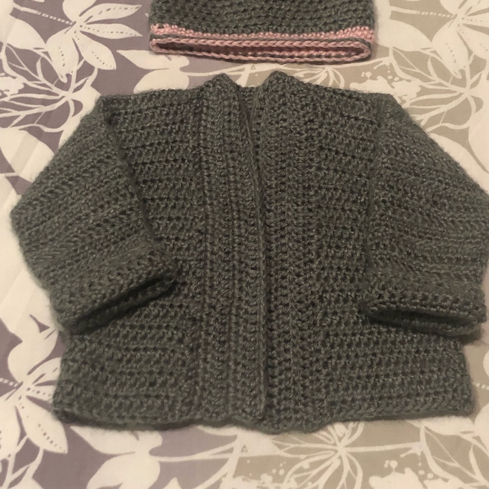 Handmade Baby Crochet Sweater